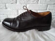 Sapatos masculinos de couro borgonha escuro Sanders Reino Unido 8 comprar usado  Enviando para Brazil