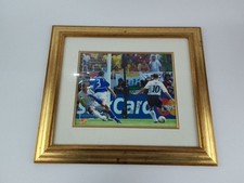 Framed football photo for sale  CHICHESTER