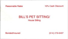Bill pet sitting for sale  Hatboro