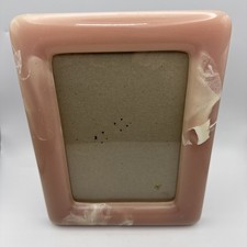 Quadro de mesa vintage foto pedra retangular Penco mármore rosa 5x7   comprar usado  Enviando para Brazil