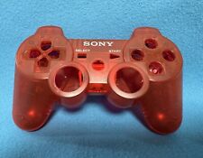 Usado, Controle oficial PS3 Dual Shock 3 transparente vermelho somente capa comprar usado  Enviando para Brazil