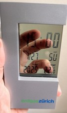 Uhr digital thermometer gebraucht kaufen  Laufenburg (Baden)