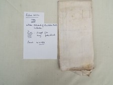 Antique vellum probate for sale  BUCKINGHAM