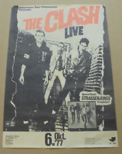 Clash original concert for sale  KEIGHLEY