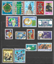 Lot timbres benin d'occasion  Blain