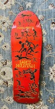 Vintage OG Lance Mountain 7 dobras 1985 deck de skate vermelho Powell Peralta Tony Hawk comprar usado  Enviando para Brazil