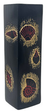 Black tall vase for sale  Durham