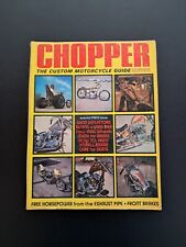 Guia de revista AEE Chopper personalizado motocicleta outono 1971 RARO MUITO BOM ESTADO comprar usado  Enviando para Brazil