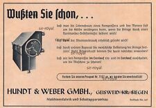 Hundt weber gmbh gebraucht kaufen  Deutschland