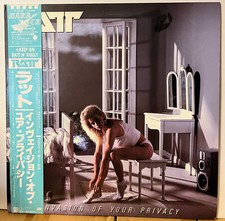 Usado, Ratt Invasion Of Your Privacy Japan Vinyl LP Obi P13143 comprar usado  Enviando para Brazil