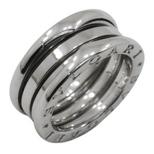 Anel BVLGARI B-zero1 Be zero one 2 bandas K18 ouro branco #5.4 (tamanho EUA) 8.1g... comprar usado  Enviando para Brazil