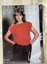 Hayfield lugano knitting for sale  AMMANFORD