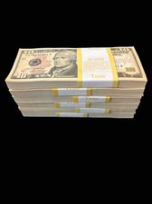 $200 em dinheiro - 20 notas de dez dólares não circuladas em ordem sequencial comprar usado  Enviando para Brazil