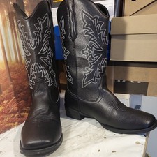 Mens black cowboy for sale  LEAMINGTON SPA