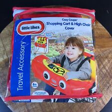 Usado, Carrinho de compras Little Tikes Racecar e capa de cadeira alta bebê vermelho aconchegante cupê carro comprar usado  Enviando para Brazil