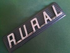 Original Emblem Ford Rural Willys Ford do Brasil Badge Emblema raro vintage comprar usado  Enviando para Brazil