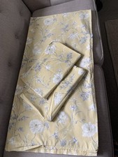 Vantona yellow floral for sale  THETFORD