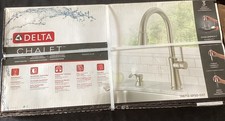 Usado, Torneira de cozinha Delta aço inoxidável com dispensador de sabão chalé 19871Z-SPSD-DST U3 comprar usado  Enviando para Brazil