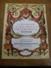 1987 theatre programme for sale  BIRMINGHAM