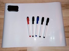Tablica Magnetyczna Magnet Board + Pisaki + Gabka Suchoscieralna Na Lodowke na sprzedaż  PL