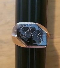 Anel masculino vintage soldado guerreiro 10 kg tamanho 9,5 comprar usado  Enviando para Brazil