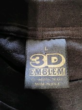 3d emblem t shirt for sale  Portsmouth