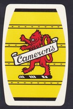 Cerveja Cameron's Brewery. Cartão de jogo único comprar usado  Enviando para Brazil