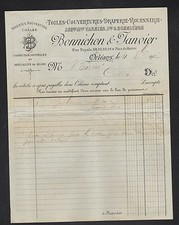 Orleans rouennerie draperie d'occasion  Baugy
