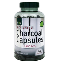 Suplemento Holland & Barrett carvão ativado 240 cápsulas 1560mg - comprimidos comprar usado  Enviando para Brazil