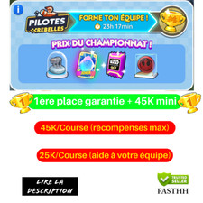 Monopoly_Go Event Rebel RACERS / Description Options COURSE Paquets Cartes Dès na sprzedaż  Wysyłka do Poland