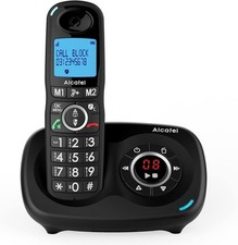 Telefon bezprzewodowy Alcatel XL595B z identyfikatorem dzwoniącego i funkcją głośnomówiącą towar B na sprzedaż  PL