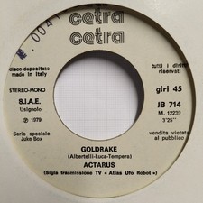 Actarus goldrake giri usato  Quarrata