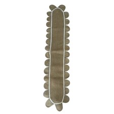 Scalloped jute runner for sale  Franklin