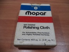 Mopar polishing cloth for sale  Brighton