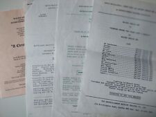 Four original programmes for sale  GLASGOW