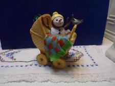 Lenox Lynn Bywaters "PACOTE DE NEVE" Bebê de Neve em Carrinho com Pássaros FIGURA comprar usado  Enviando para Brazil