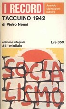 Taccuino 1942 nenni usato  Domodossola