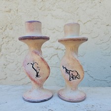 soapstone candle holders 2 for sale soapstone candle holders 2 for sale San Diego
