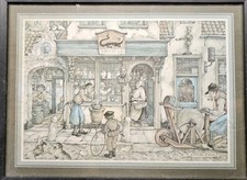 Lithographie anton pieck d'occasion  Lormont