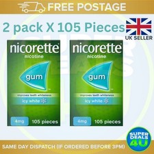 Nicorette gum icy for sale  BOLTON