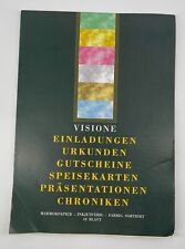 Marmorpapier stück einladung gebraucht kaufen  Mülheim-Kärlich