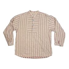 WAH MAKER FRONTIER Blusa Feminina Vintage Pulôver XL Botão Floral Manga Longa EUA, usado comprar usado  Enviando para Brazil