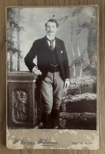 Cabinet card portrait for sale  WISBECH