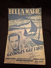 Partition bella marie d'occasion  Metz-