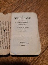 Cinque canti ludovico usato  Scandicci