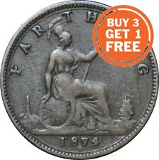 MOEDA FARTHING QUEEN VICTORIA ESCOLHA DO ANO 1860 A 1901, usado comprar usado  Enviando para Brazil
