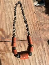 Collana corallo cerasuolo usato  Italia