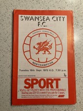 Swansea city northampton for sale  SWADLINCOTE