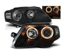 Faróis para VW Passat B6 3C 2005-2007 2008 2009 2010 VR-1687 Angel Eyes preto comprar usado Faróis para VW Passat B6 3C 2005-2007 2008 2009 2010 VR-1687 Angel Eyes preto comprar usado  Enviando para Brazil