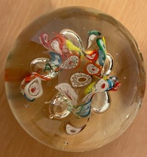 Paperweight handblown glass for sale  DEESIDE